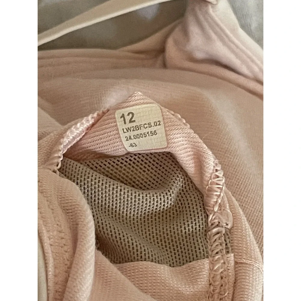 Lululemon Still Now Bra Strawberry Milkshake Light Pink Size 12